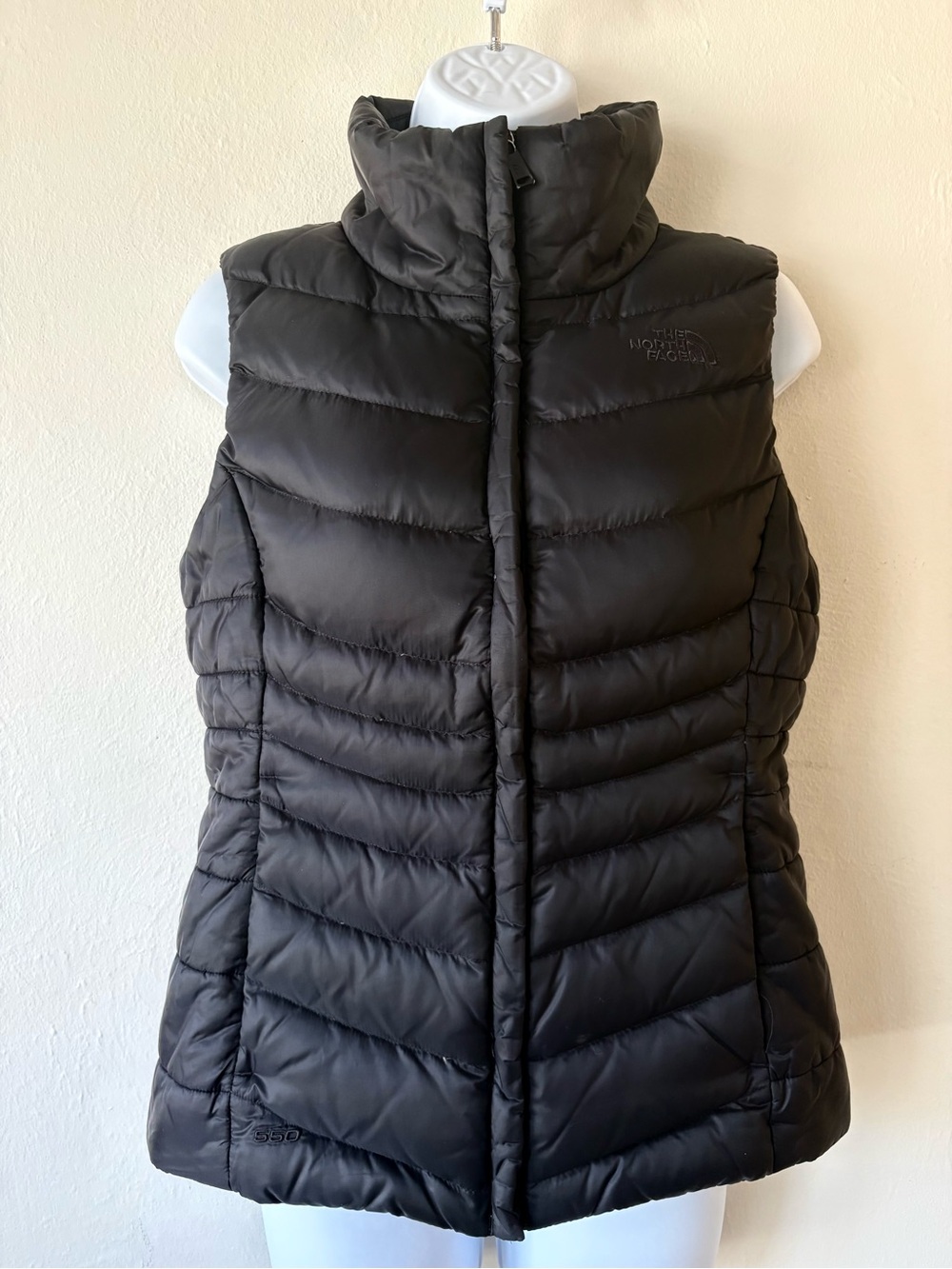The North Face Women’s Black Down Puffer Vest size Small